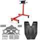 Ict Billet 551897k Engine Safe Stand Adapter Kit Ls / Small Block Chevy / Big Bl