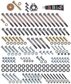 JEGS 83450K Premium Engine Bolt & Gasket Kit 1967-1980 Small Block Chevy 265-350