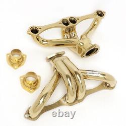 Js For 1923-1949 Street Rod Sbc Small Block Chevy Engine Exhaust Header Manifold
