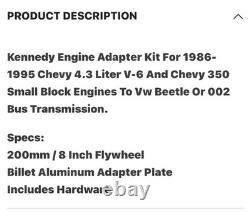 Kennedy Engine Adapter For 1986-1995 Chevy 4.3 Liter V-6 Or Small Block 350 To 0
