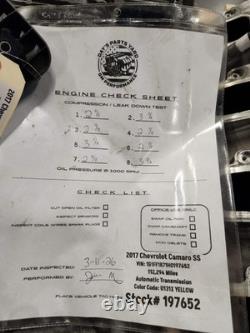 LT1 6.2L Gen V Engine Motor Long Block Camaro Corvette Silverado Sierra Chevy GM