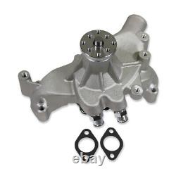 Long Water Pump High Flow Satin Aluminum For Chevy Big Block BBC 396 402 454 502