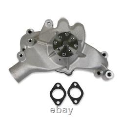 Long Water Pump High Flow Satin Aluminum For Chevy Big Block BBC 396 402 454 502
