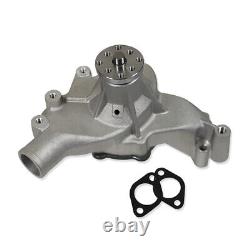 Long Water Pump High Flow Satin Aluminum For Chevy Big Block BBC 396 402 454 502