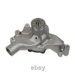 Long Water Pump High Flow Satin Aluminum For Chevy Big Block BBC 396 402 454 502