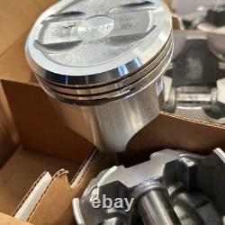 Lot Of 8 New Zollner Z8222.040 Pistons For 350 Chevy Small Block Engine Motor