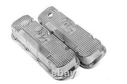 M/T Valve Covers for Big Block Chevy Engines Polished 241-84