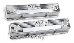 M/T Valve Covers for Chevy small block engines Polished 241-82