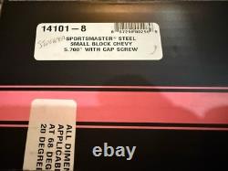 Manley 14101-8 Engine Connecting Rods Small Block Chevy Sbc 5700 Stocker NEW