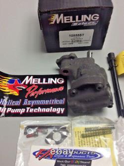 Melling 10555ST Small Block Chevy Shark Tooth High Volume High Pressure Oil Pump