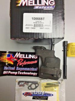 Melling 10555ST Small Block Chevy Shark Tooth High Volume High Pressure Oil Pump