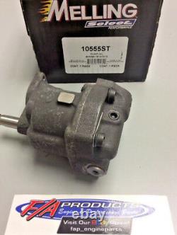 Melling 10555ST Small Block Chevy Shark Tooth High Volume High Pressure Oil Pump