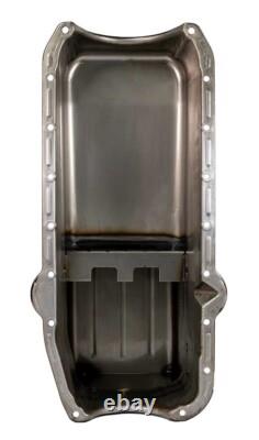 Moroso 20165 Street/Strip Engine Oil Pan 9.5 Deep Black Small Block Chevy