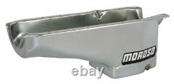 Moroso 20182 Street Strip Engine Oil Pan Fits Small Block Chevy 8-1/4 Deep