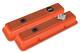 Muscle Series Valve Covers For Small Block Chevy Engines Factory Orange