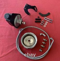 Mustang II Power Steering Pump Kit Small Block Chevrolet Chevy Engine Long Pump