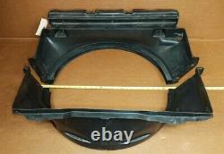 NOS GM 81-87 88-91 Chevy GMC CK pickup truck upper & lower radiator shroud Pair