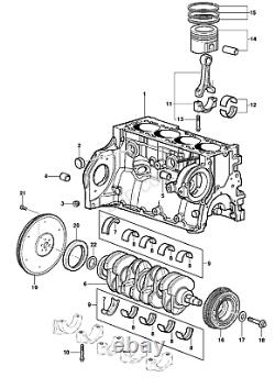 New Chevrolet Engine Block 1.8L wiht Pistons only Chevrolet Cruze & Sonic