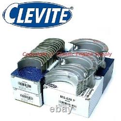 New Clevite. 001 Under Rod & Main Bearing Set 366 396 402 427 454 502 Chevy bb