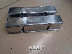 Nice Chevrolet Small Block Shaver Racing Engines Valve Covers 283 302 327 350