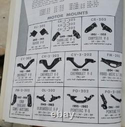 Original Big Block Chevy BBC Hurst Engine Motor Mount SCTA TROG Rat Rod Vintage