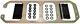 Prw 0945400 Big Block Chevy 454, Billet Steel Main Cap Girdle, Zink Oxide