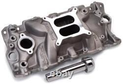Performer EPS Intake Manifold with Oil Fill Tube for 1955-86 Small Block Chevy