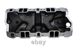 Performer RPM Intake Manifold for Small Block Chevy 350 400 Black