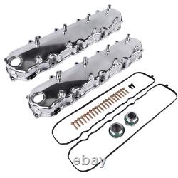 Polished Engine Valve Covers for Chevy Small Block LT GEN V 5.3 6.2 LT4 L83 L86