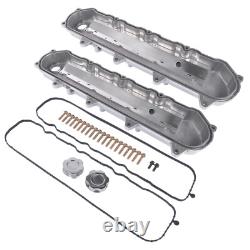 Polished Engine Valve Covers for Chevy Small Block LT GEN V 5.3 6.2 LT4 L83 L86