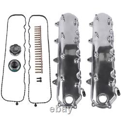 Polished Engine Valve Covers for Chevy Small Block LT GEN V 5.3 6.2 LT4 L83 L86