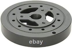 Precision-engineered Small Block Chevy Harmonic Balancer Steel & Black Finish