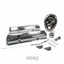 Proform 141-001 Engine Dress-Up Kit Chrome Fits Small Block Chevy NEW