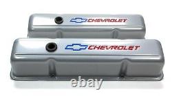 Proform 141-361 Steel Tall Valve Covers Fits Small Block Chevy Engines