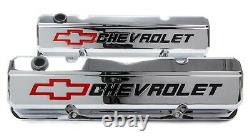 Proform 141-930 Aluminum Tall Valve Covers Fits Small Block Chevy Engines