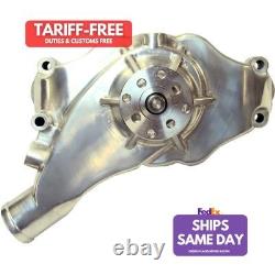 Proform 68242, One Polished Aluminum Big Block Chevy Aluminum Water Pump Short P