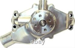 Proform 68244 Engine Water Pump Short Style Polished Small Block Chevy