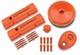 Proform Engine Dress-up Kit For Sbc 350 Chevy Small Block Orange Steel