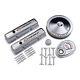 Proform For Engine Dress-up Kit Chrome Withred Chevy Logo Fits Sb Block Chevy