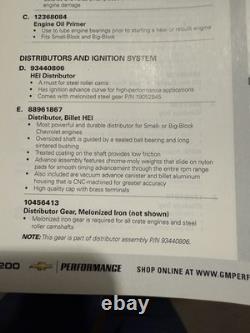 Rare GM Chevrolet HEI Billet Distributor for Small-Big Block Engine NOS 88961867