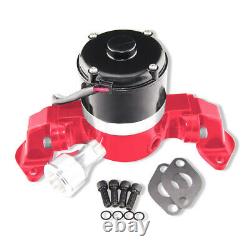 Red 35 GPM Electric Water Pump For Big Block Chevy Engines 396 502 High Flow