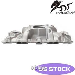 SBC Performer EPS Aluminum Intake Small Block Chevy 305 327 350