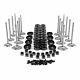 Sbc Small Block Chevy 350 Cylinder Heads Build Kit Valves Springs Keepers 7/16