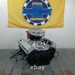 SB Chevy 15 Finned Air Cleaner Engine Dress Up Kit Valve Covers Small Block 350