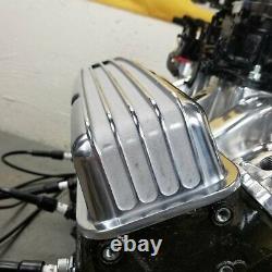 SB Chevy 15 Finned Air Cleaner Engine Dress Up Kit Valve Covers Small Block 350