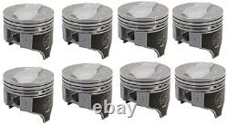 SEALED POWER Cast Domed Coated Pistons/8+CAST Rings for 1965-1969 Chevy 396 030