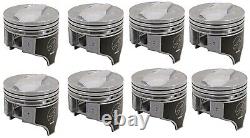 SEALED POWER Cast Domed Coated Pistons Set/8 for 1965-1969 Chevy BB 396 030 bore