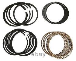 SPEED PRO Forged 21cc Dome Pistons/8+CAST Rings for Chevy BB 396 325/350HP. 060