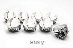 SPEED PRO Forged 21cc Dome Pistons/8+MOLY Rings for Chevy BB 396 325/350HP. 060