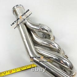 SS 304 Shorty Swap Exhaust Headers FOR SMALL BLOCK V8 LS1 LS2 LS3 LS6 LSX NEW